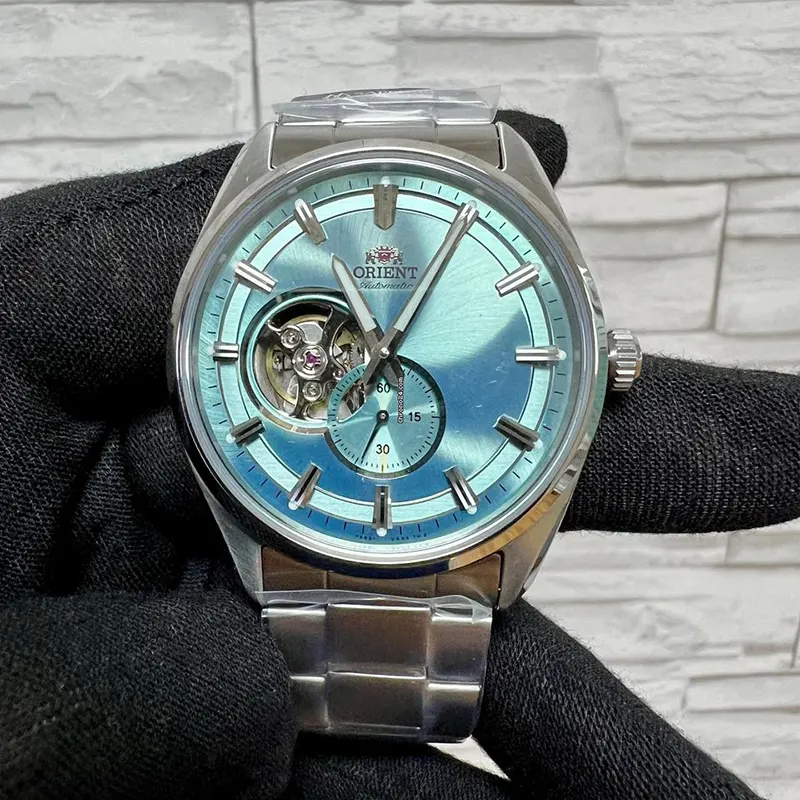 Orient Contemporary Semi-skeleton with small second Men's Watch- RA-AR0009L